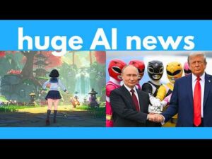 New DeepSeek, image to video game, Google kills photoshop, robot army, 3D cloud to mesh. AI NEWS