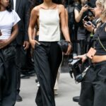 Solange Knowles’ Bold Backless Top and Slouchy Trousers Combo at Calvin Klein: The Unexpected Style Move Everyone’s Talking About
