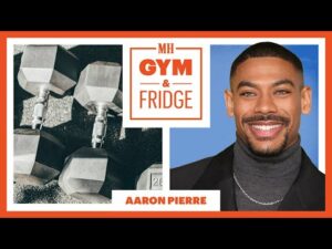 Aaron Pierre Shows Off His Gym and Fridge | Gym & Fridge | Men’s Health