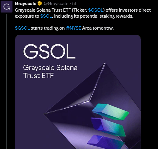 Grayscale’s Solana ETF Launch: Is This the Hidden Catalyst That Could Send SOL Prices Soaring?