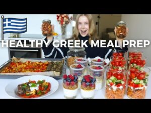 Healthy & High-protein Greek-inspired Meal Prep