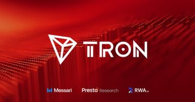 TRON’s $1.2 Billion Q3 Revenue Surge: What Messari, Presto, and RWA.io Reveal That Could Change Crypto Investing Forever