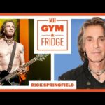 76-Year-Old Rick Springfield Shows Off His Home Gym & Fridge | Gym & Fridge | Men's Health