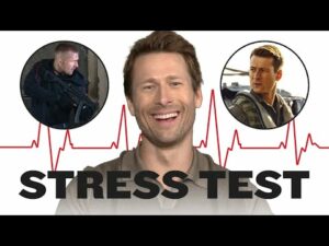 Glen Powell Talks Top Gun, Running Man, Expendables 3 and Hit Man | Stress Test | Men's Health