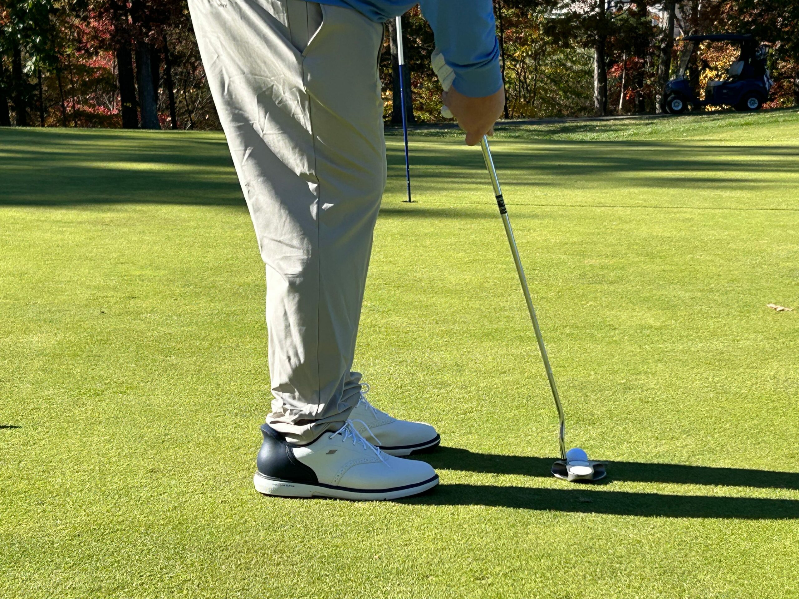 I’m a Die-Hard Golf Shoe Snob—But These Skechers Slip-Ins Totally Shocked Me on the Course!