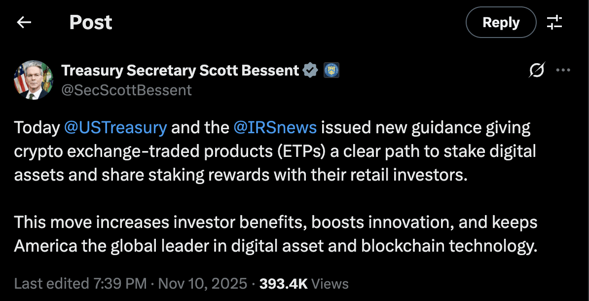 Why the U.S. Treasury’s Greenlight on Crypto ETF Staking Could Spark the Next Financial Revolution You Can’t Afford to Miss