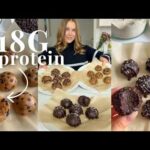 3 Protein Ball Recipes That Taste Like Dessert: Brownie, Cookie Dough & Banana Bread