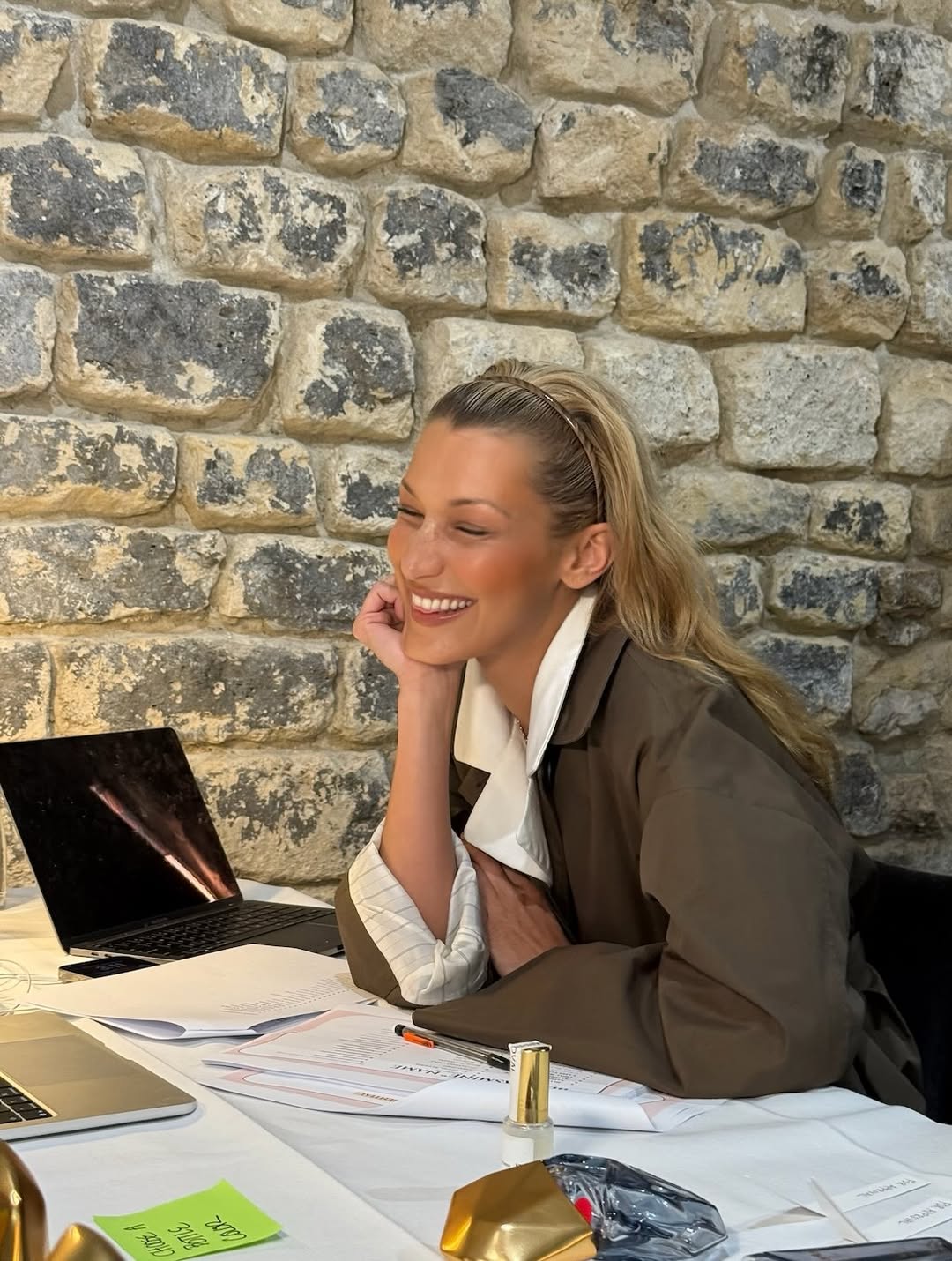 Why Bella Hadid’s Skinny Headband Could Be the Unexpected Style Hack Your Business Wardrobe Needs Now