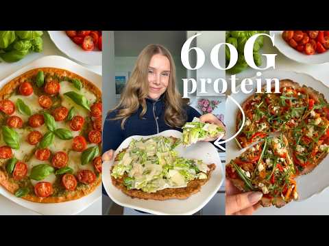 3 High protein Pizza Recipes | Easy & Under 30 Minutes