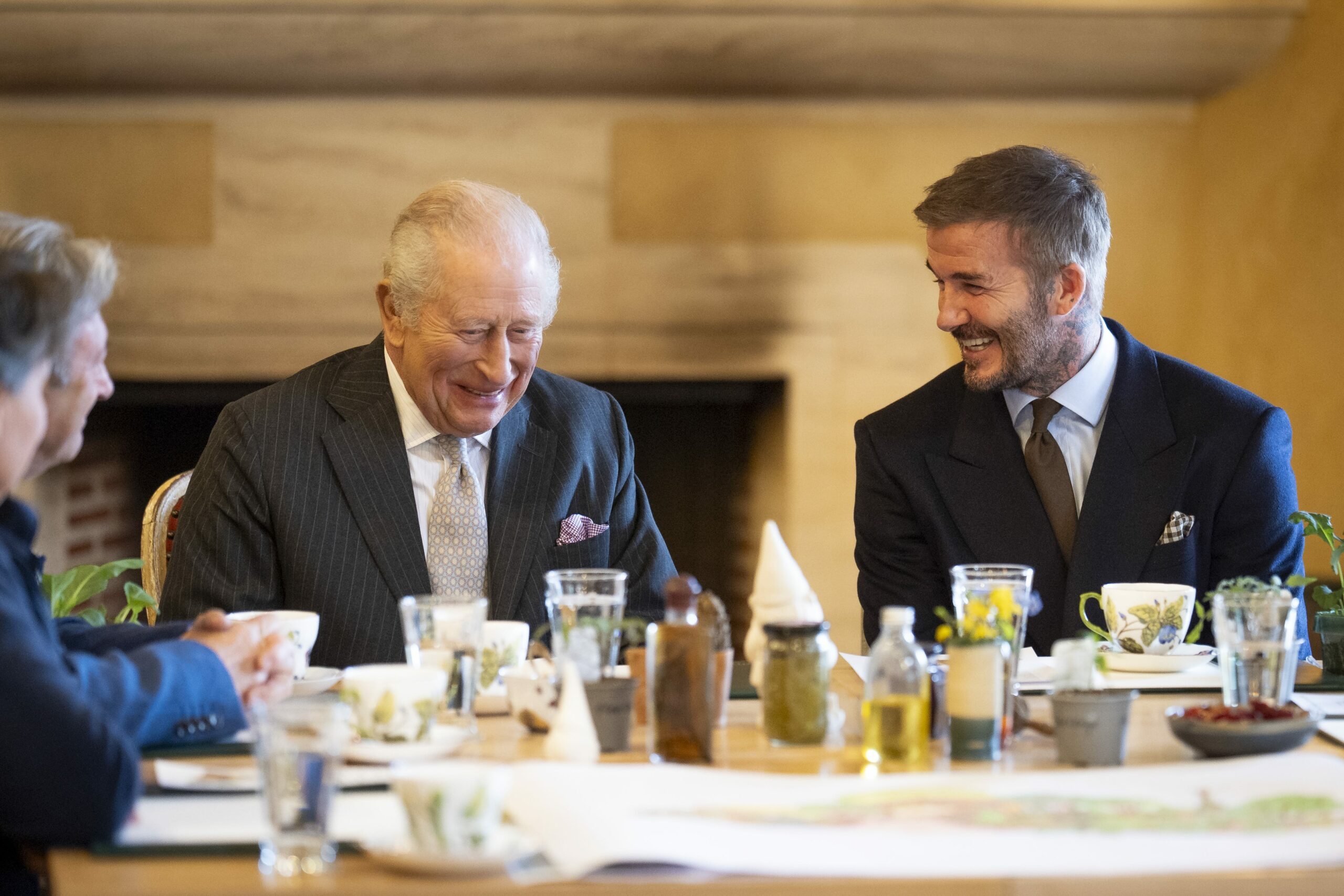 David Beckham’s Surprising Gardening Session With King Charles: What This Unexpected Duo Reveals About Royal Wellness Trends!