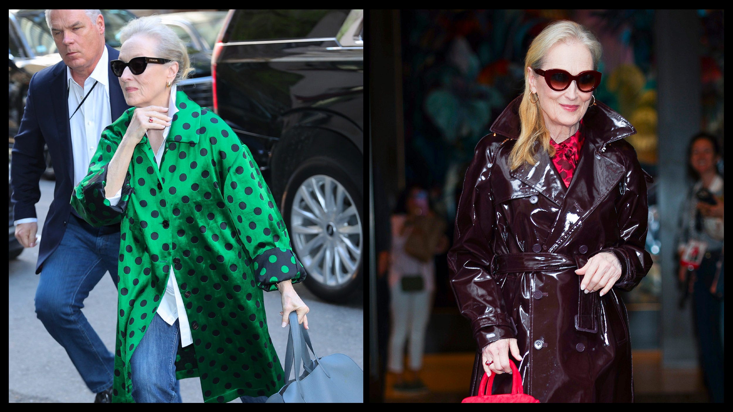 Meryl Streep Just Flipped Spring Coats on Their Head — You Won’t Believe Her Two Jaw-Dropping Looks!