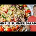 3 SUMMER SALADS | Meal Prep Magic | Cook Once, Eat All Week!