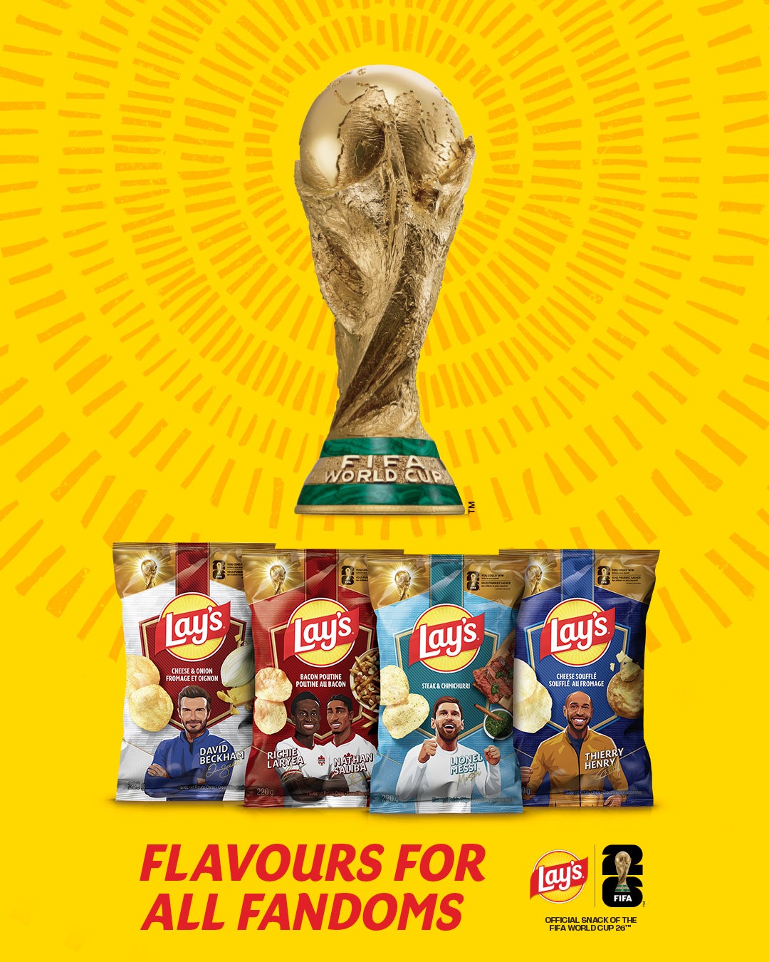 Lay’s Unveils FIFA World Cup 2026 Limited Edition Flavours – Which Global Football Legend Will Ignite Your Taste Buds?