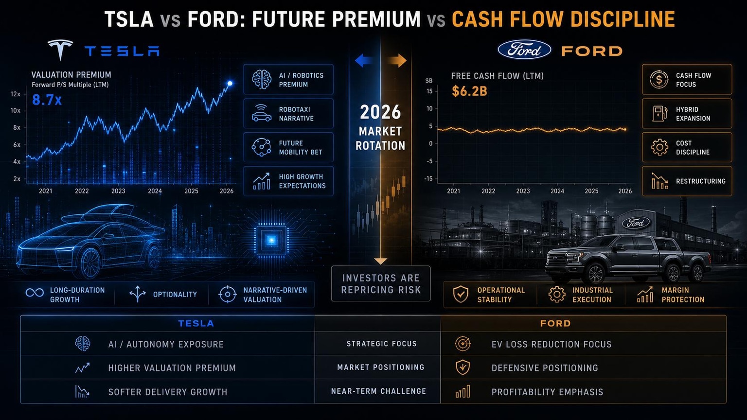 Why Betting on TSLA Over FORD Could Be the Boldest Move You Make Before the Future of Mobility Explodes—Here’s What Wall Street Isn’t Telling You!