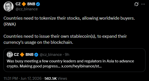 Binance’s CZ Drops a Game-Changer: Why Tokenizing Stocks Could Unlock a Global Buying Frenzy You Can’t Ignore