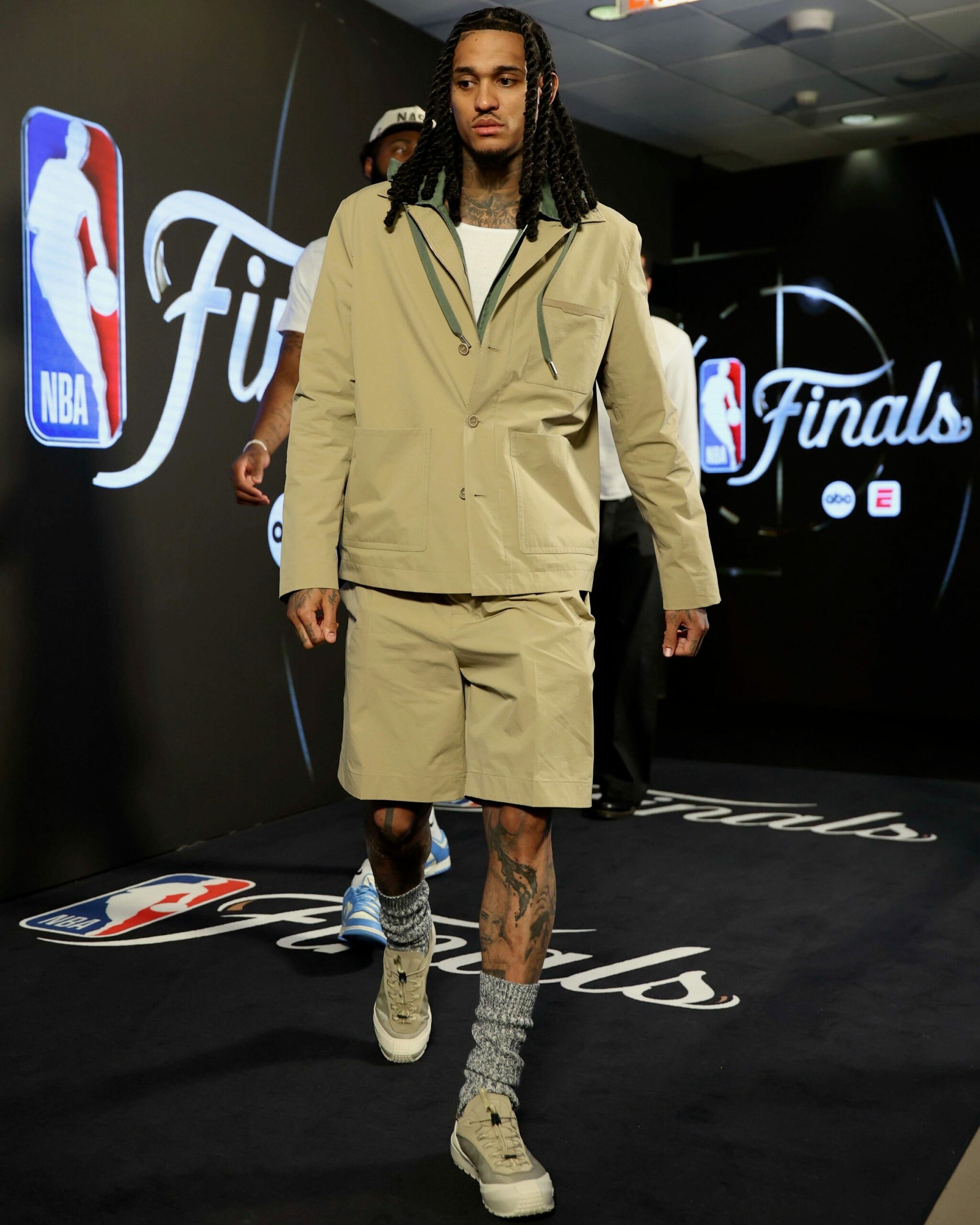 Jordan Clarkson’s Game 3 Entrance in Full Moncler: The Unexpected Fashion Move That’s Turning Heads and Changing the Knicks’ Energy