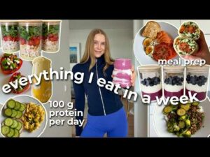 WHAT I EAT IN A WEEK | easy & high protein recipes | IBS friendly meals