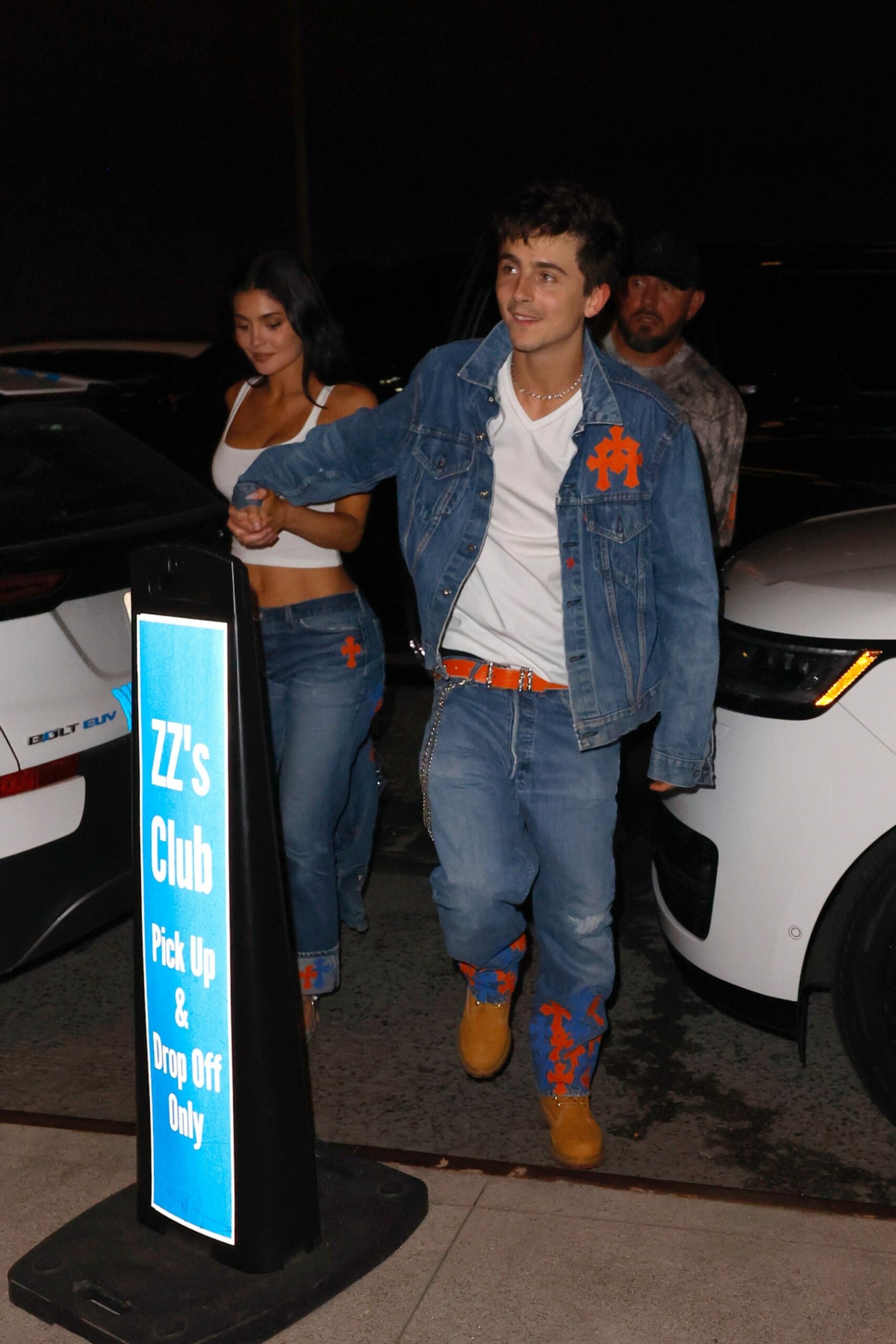 Why Kylie Jenner and Timothée Chalamet’s Knicks Denim Duo Is the Courtside Look Everyone Will Be Copying This Season