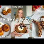 3 Healthy & Easy Desserts in the Air Fryer (or oven!)