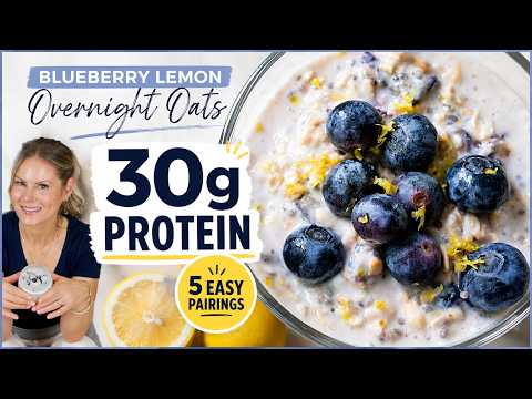 Overnight Oats for Weight Loss | How to Make Them High-Protein (Not Sugary)