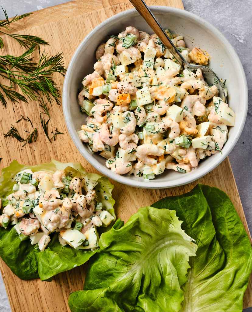 Unlock the Secret to 31g Protein in Minutes: Skinnytaste’s Chilled Shrimp Salad Will Revolutionize Your Meal Prep!