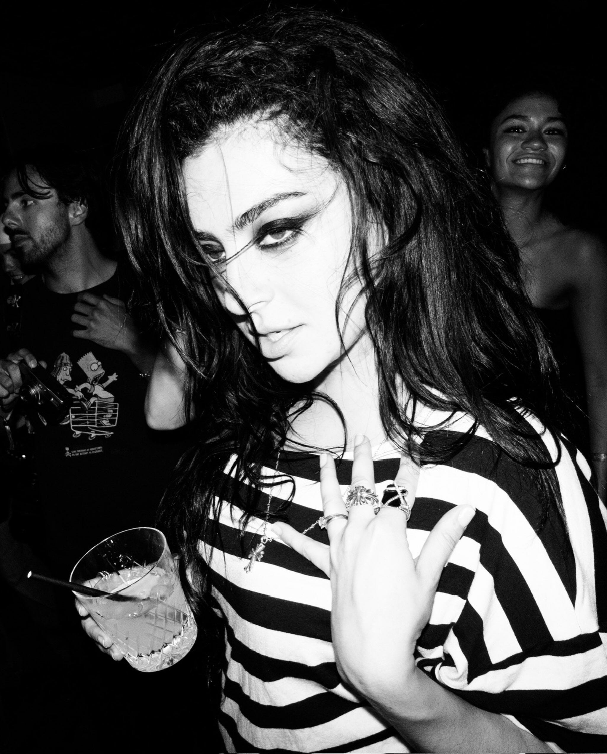 Charli XCX’s Bold Pantless Birthday Look: The Striped Statement Everyone’s Talking About—Can You Pull It Off?