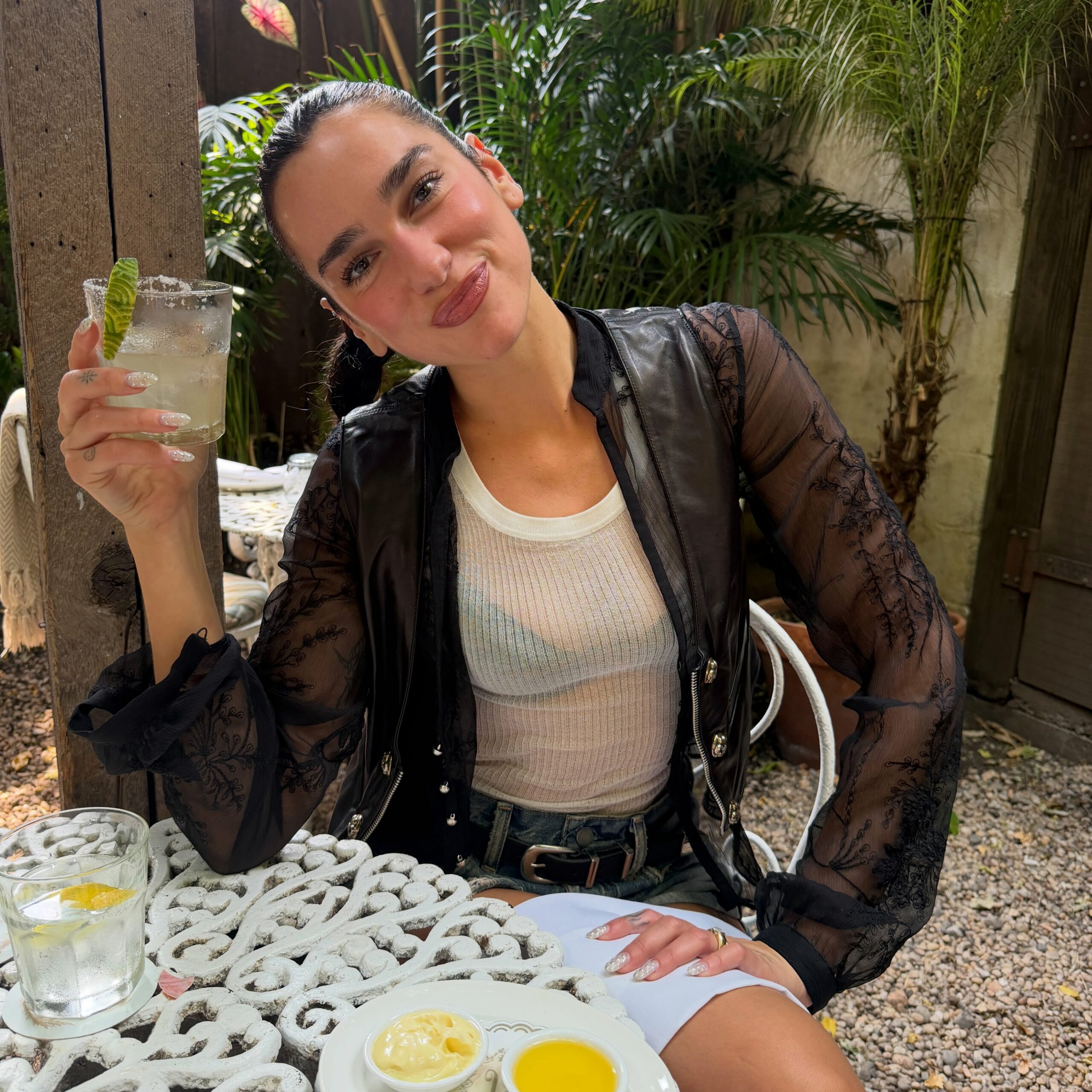 Dua Lipa’s Jaw-Dropping Layered Style Hack: Why Leather, Lace, and Denim Are the Ultimate Power Combo You Didn’t See Coming!
