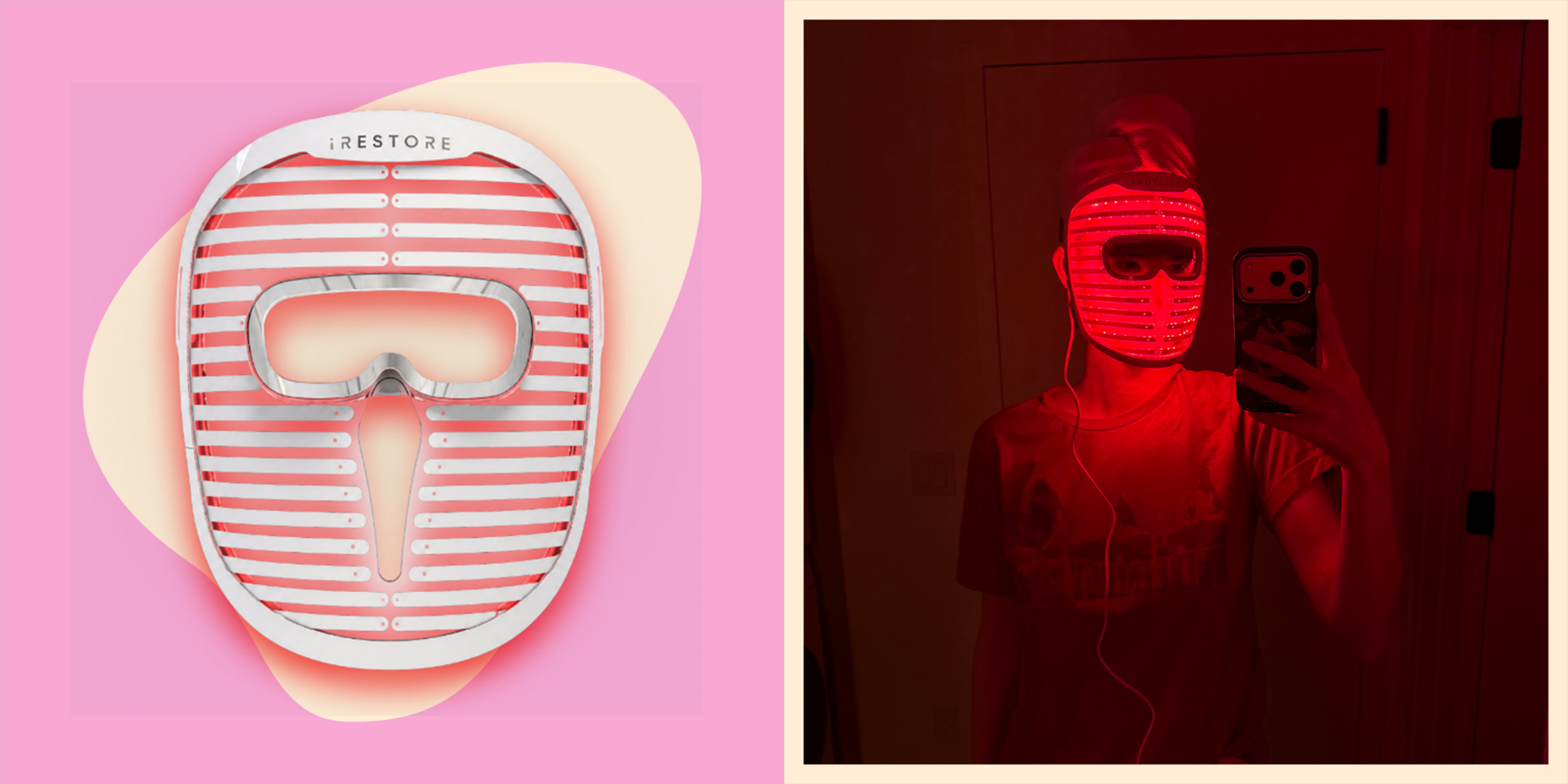 I Tried the Viral LED Face Mask That Promises Plumper, Glowing Skin—And the Results Blew Me Away (Plus, It’s Half Off Right Now)
