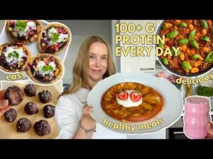WHAT I EAT IN A WEEK | easy, healthy & high protein meals | one pot recipes