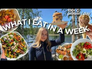 what I eat in a week | healthy & high protein meals | simple recipes