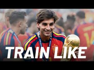 World Cup Champ Ferran Torres Breaks Down His Gym Workout | Train Like | Men's Health