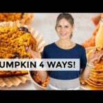4 High Protein Pumpkin Recipes You'll Want on Repeat | muffins, pancakes & more!