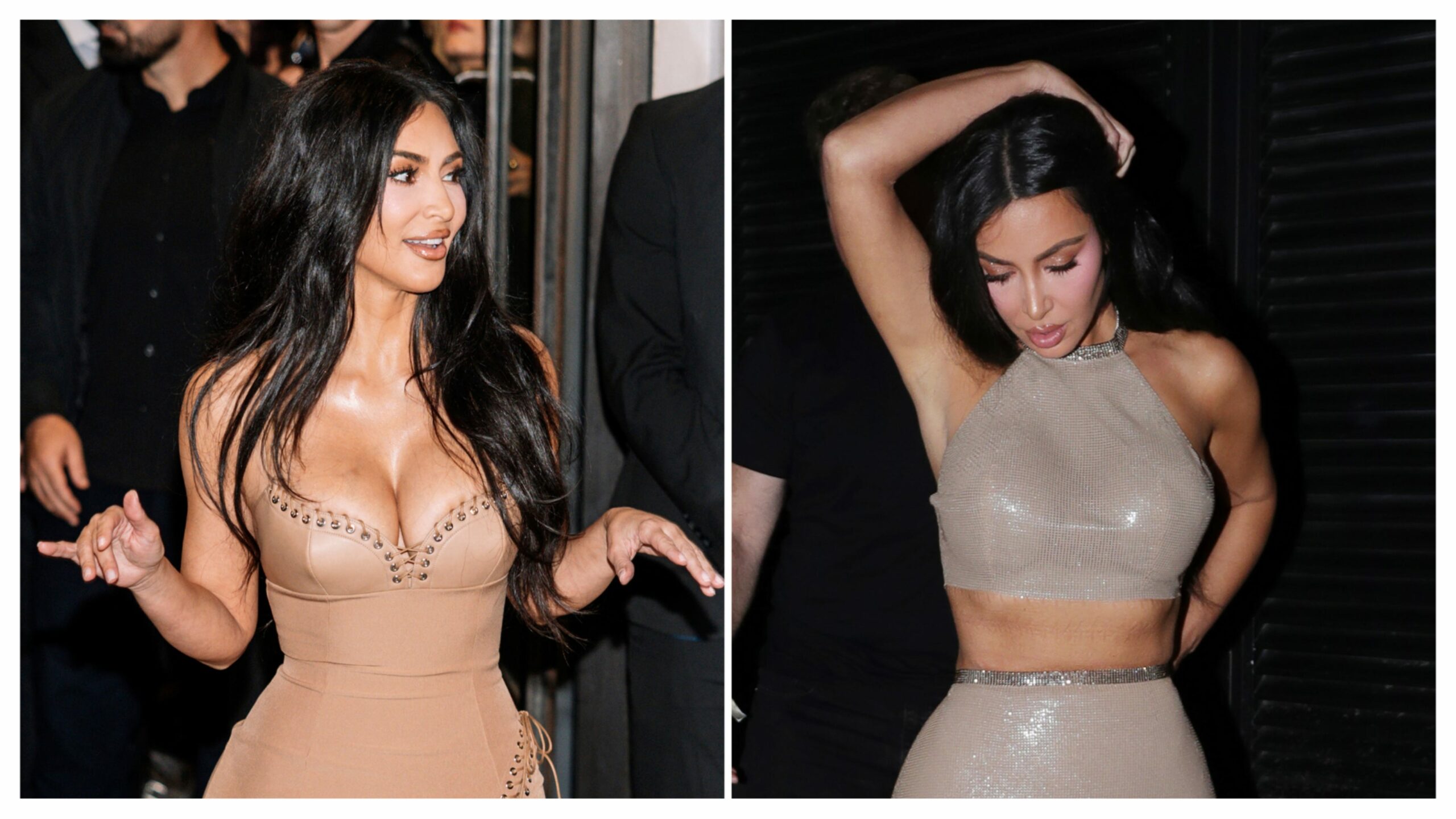 Kim Kardashian’s Skims Launch Stuns in Controversial Ludovic de Saint Sernin Leather Gown – What’s the Real Story?
