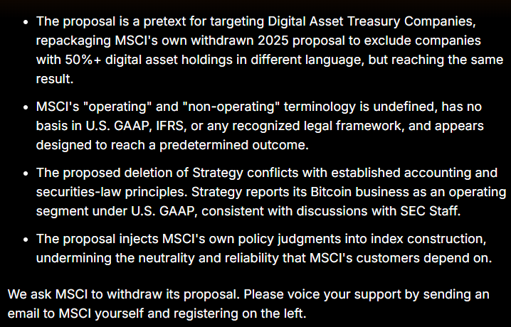 Why MSCI’s ‘Non-Operating’ Tag Could Be the Game-Changer MSTR Investors Didn’t See Coming – Here’s What’s Next!
