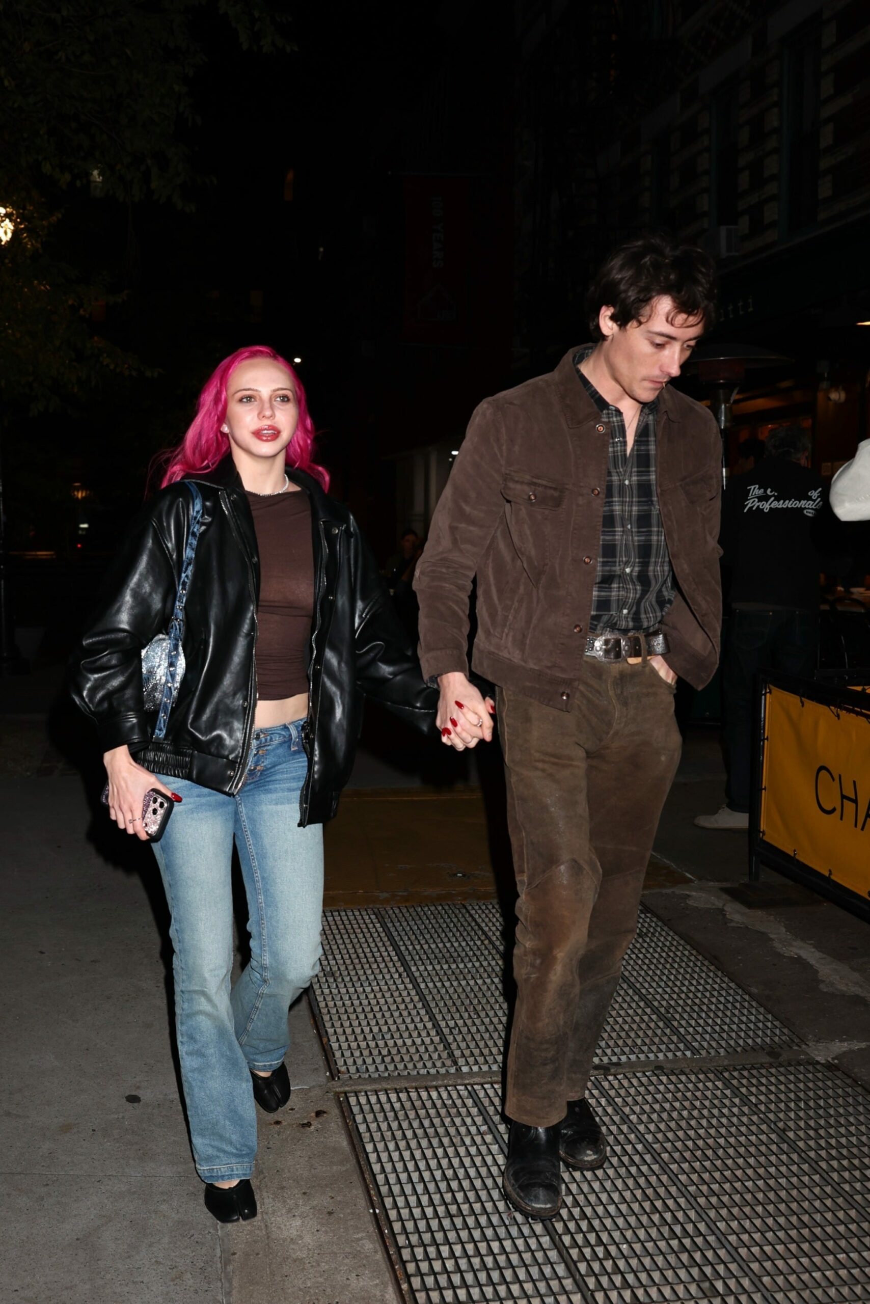 Adéla’s Bold Red Leather Look Crashes — See How She Effortlessly Flipped the Script After the Party