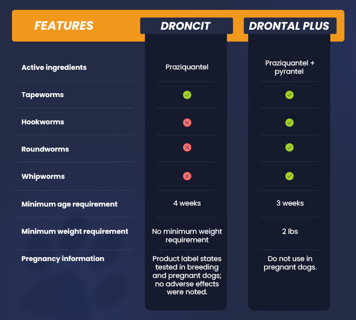 Droncit vs. Drontal Plus: The Surprising Worm Treatment Winner That Vets Don’t Always Tell You About!