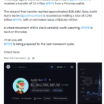 Justin Sun’s 7.2 Trillion PEPE Move: Strategic Genius or Market Shakeup in the Making?