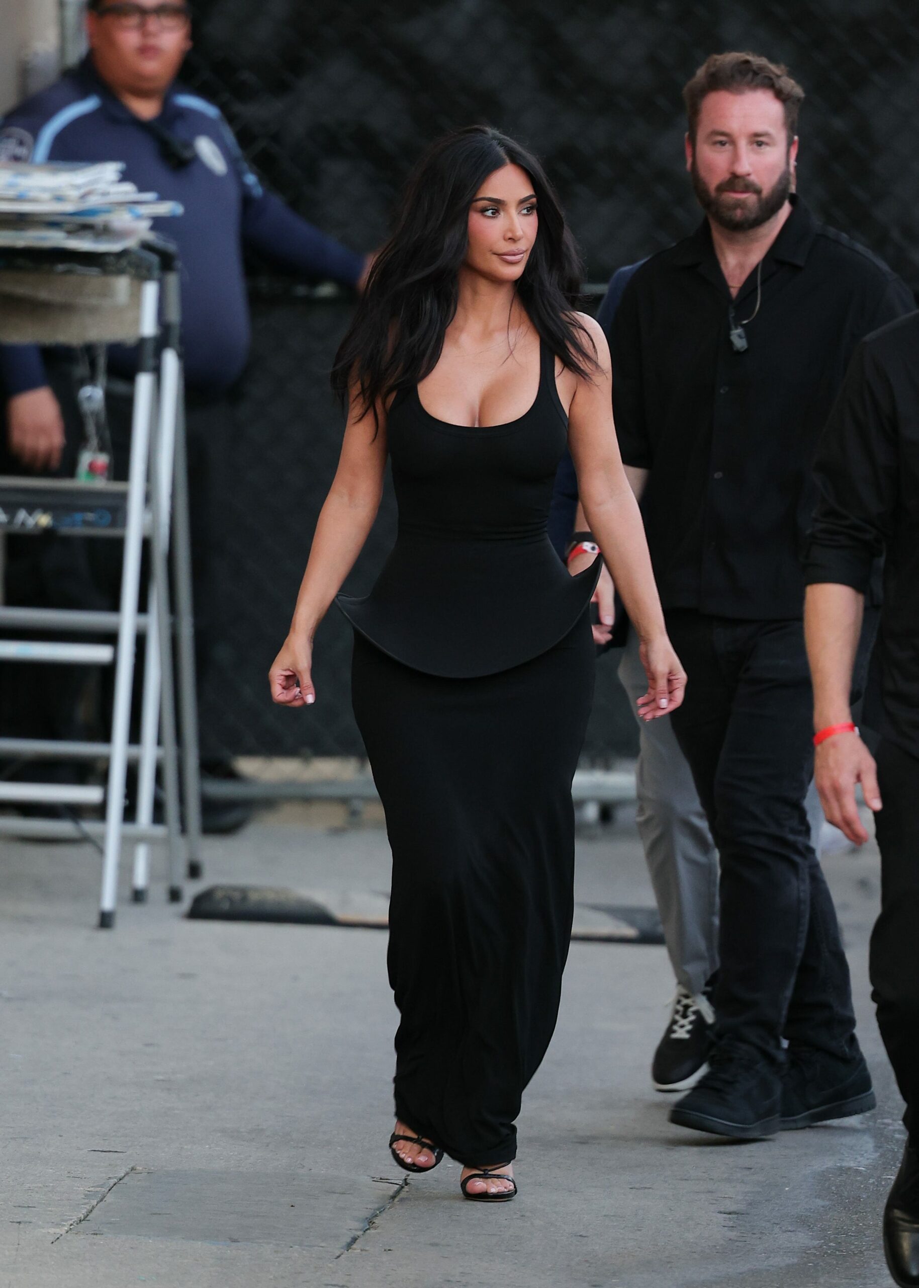 Kim Kardashian’s Dark New Sportmax Dress Is More Than Just Fashion—It’s a Game-Changer You’ve Got to See to Believe!