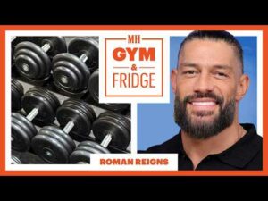 Roman Reigns Shows Off His Gym & Fridge | Gym & Fridge | Men's Health