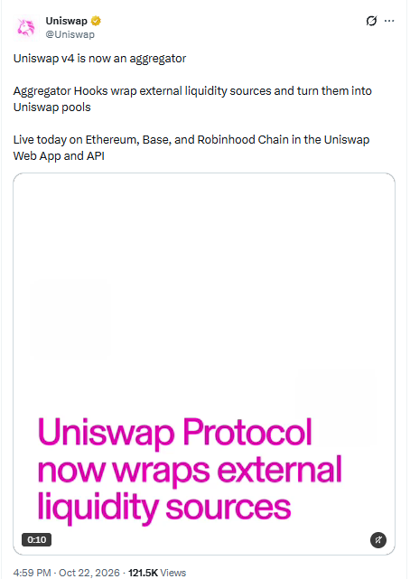 Uniswap’s Aggregator Hooks Ignite UNI Surge – Could $8 Be Just the Start?
